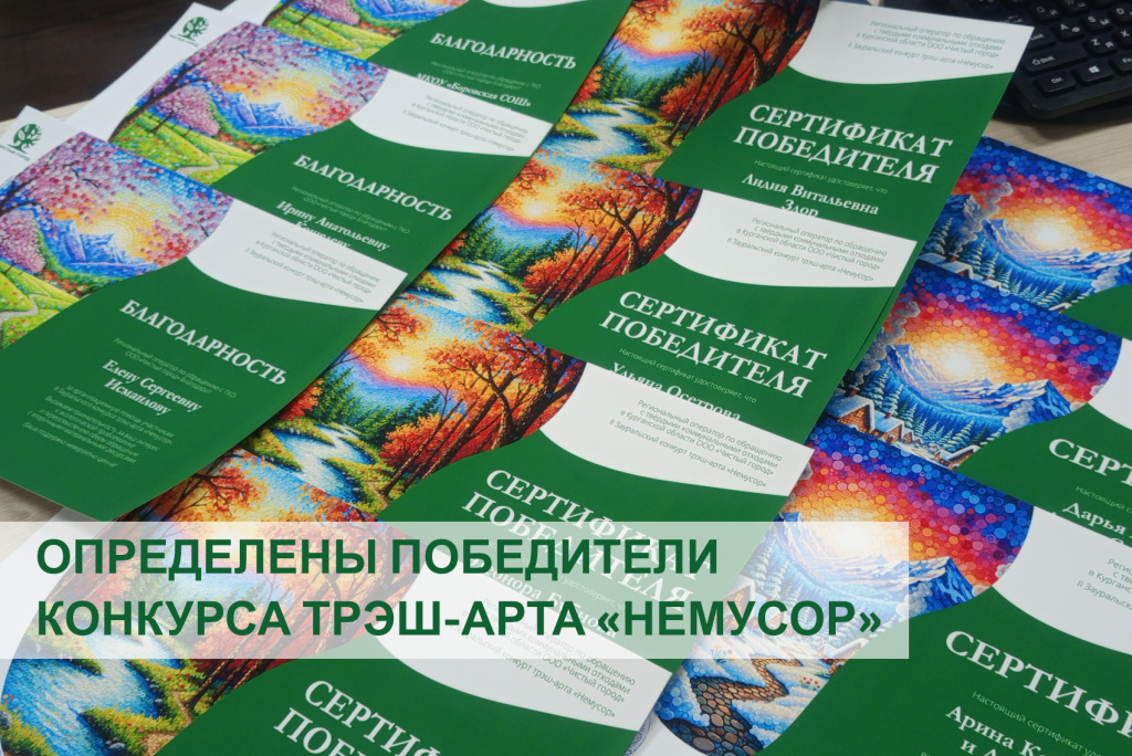 Определены победители II Зауральского конкурса трэш-арта «НЕМУСОР» — 2025 Определены победители II Зауральского конкурса трэш-арта «НЕМУСОР» — 2025