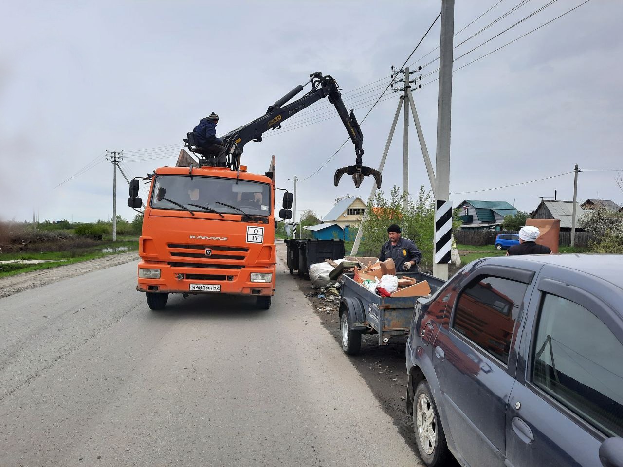 Курганцы благодарят регоператора «Чистый город» за работу Курганцы благодарят регоператора «Чистый город» за работу
